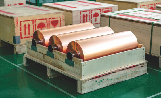 ग्राफीन स्मार्टफोन के लिए C1020 500mm रोल्ड कॉपर फॉयल